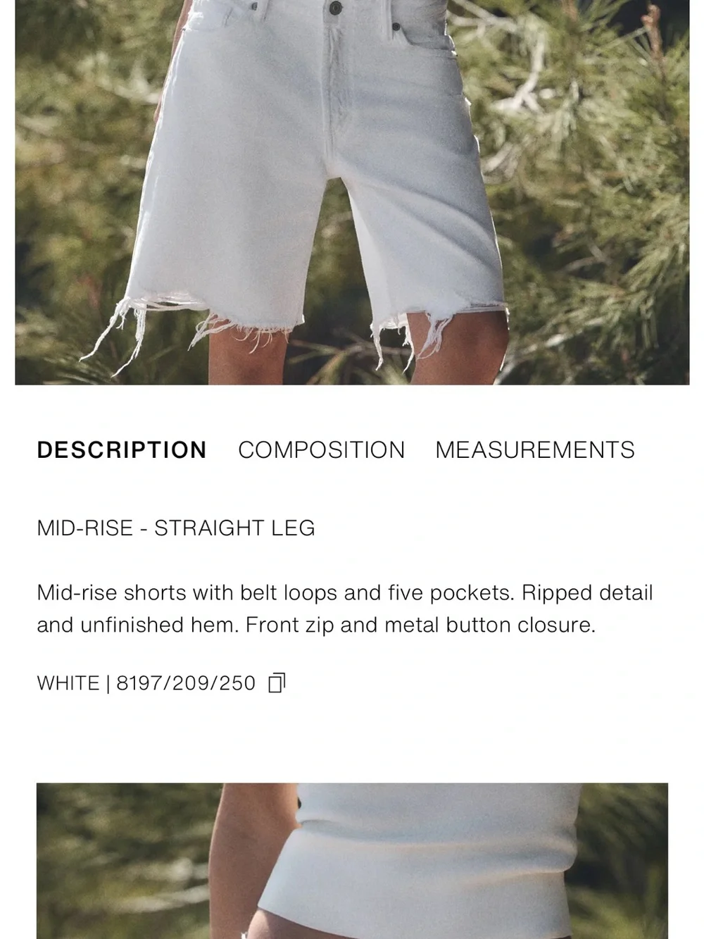 Zara mid rise
